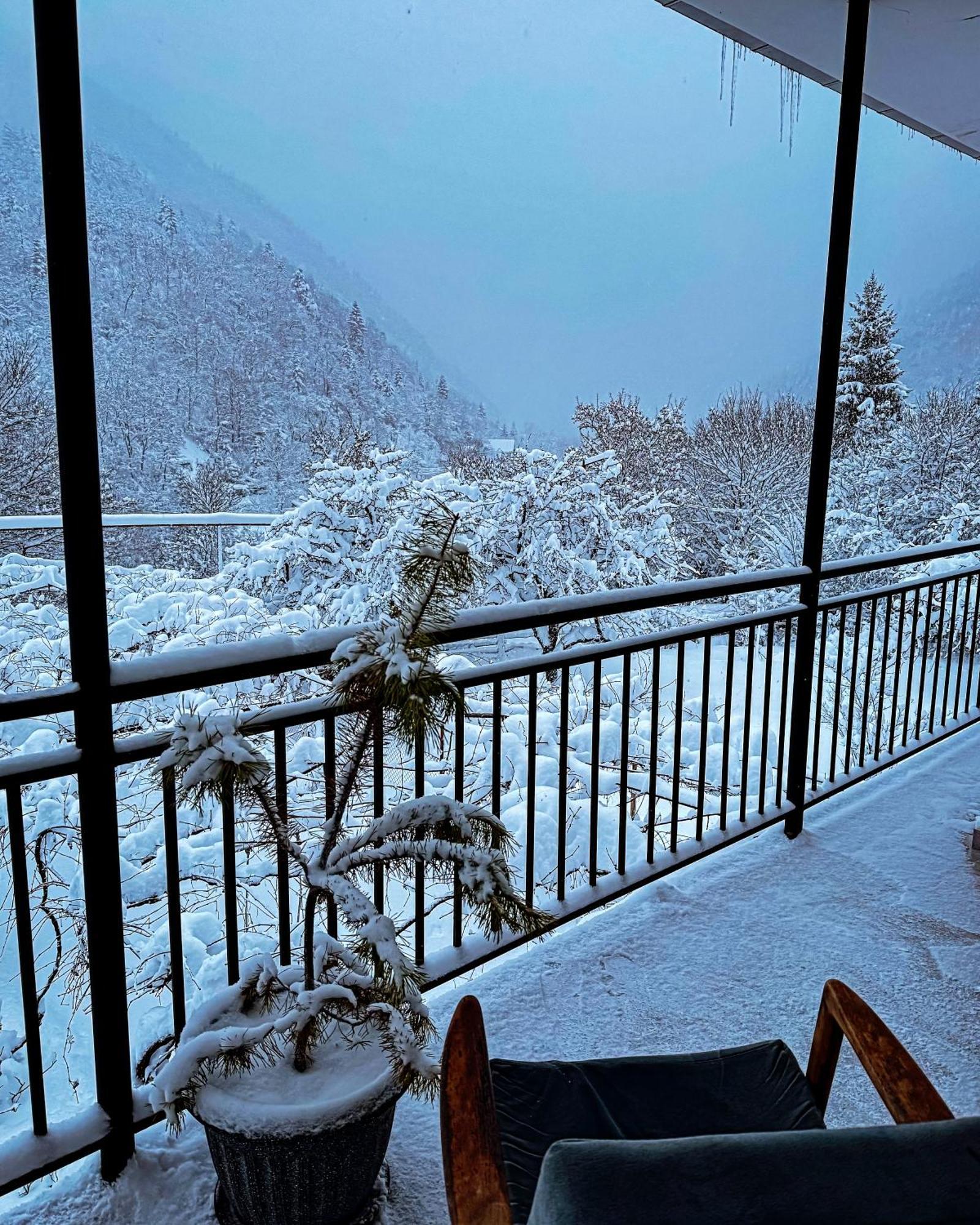 Family Hotel Mountain Panorama Borjomi Bagian luar foto